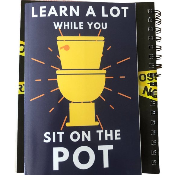 Other - Learn A Lot While You Sit On The Pot: Funny Bathroom Trivia Book